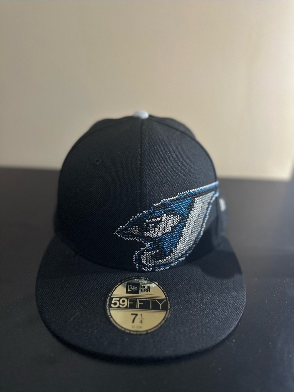 New Era Black & Blue Toronto Blue Jays Fitted Cap